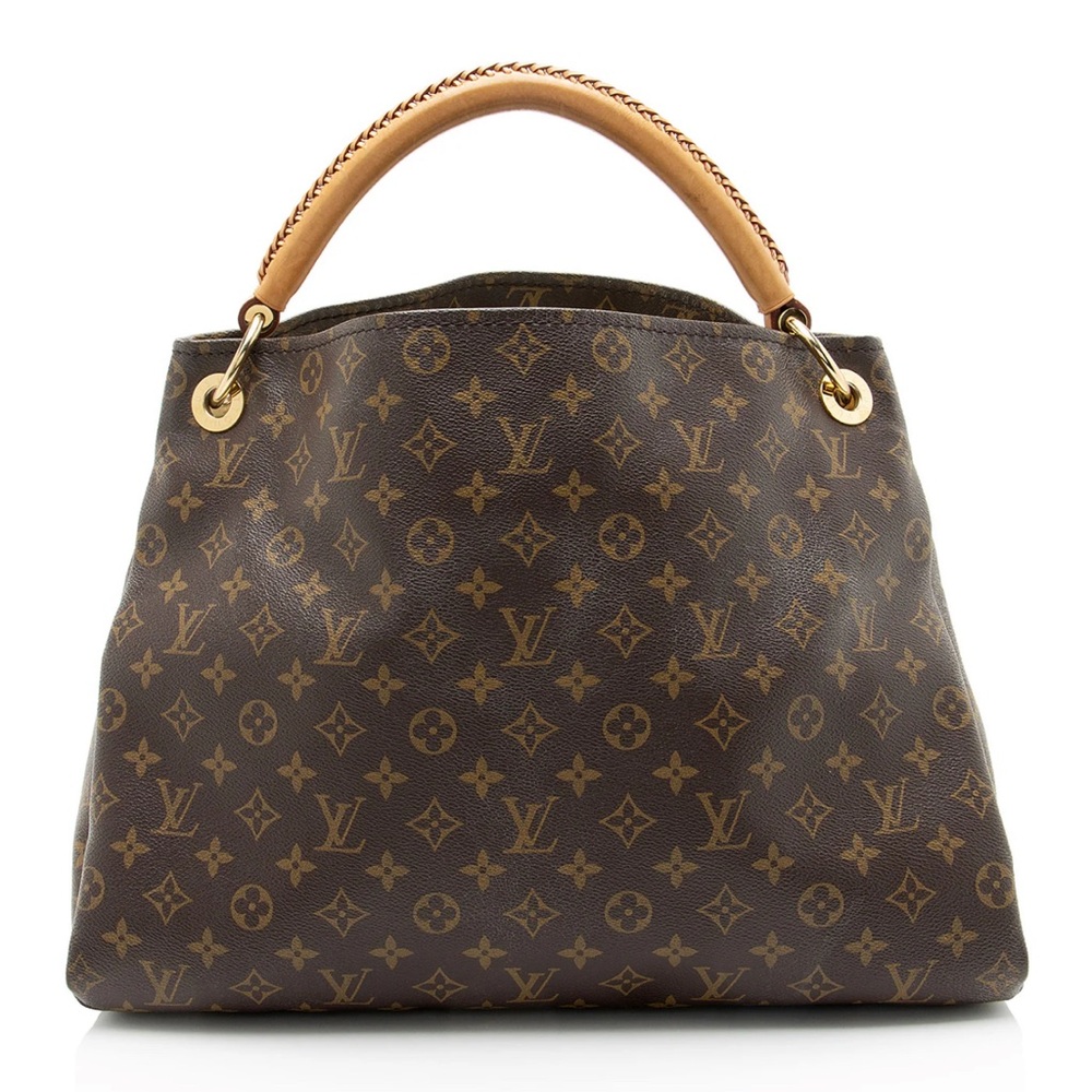 Louis Vuitton Dark Brown Monogram Shoulder Bag Artsy GM